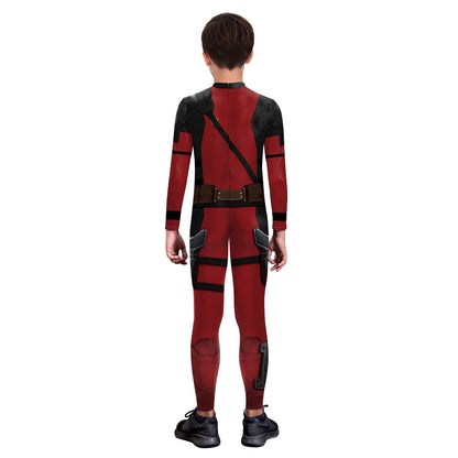 Unisex Deadpool & Wolverine Costume for Kids – Superhero!