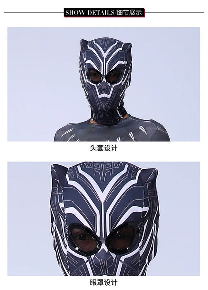 Marvel Black Panther Costume for Boys – Kids' Superhero Suit