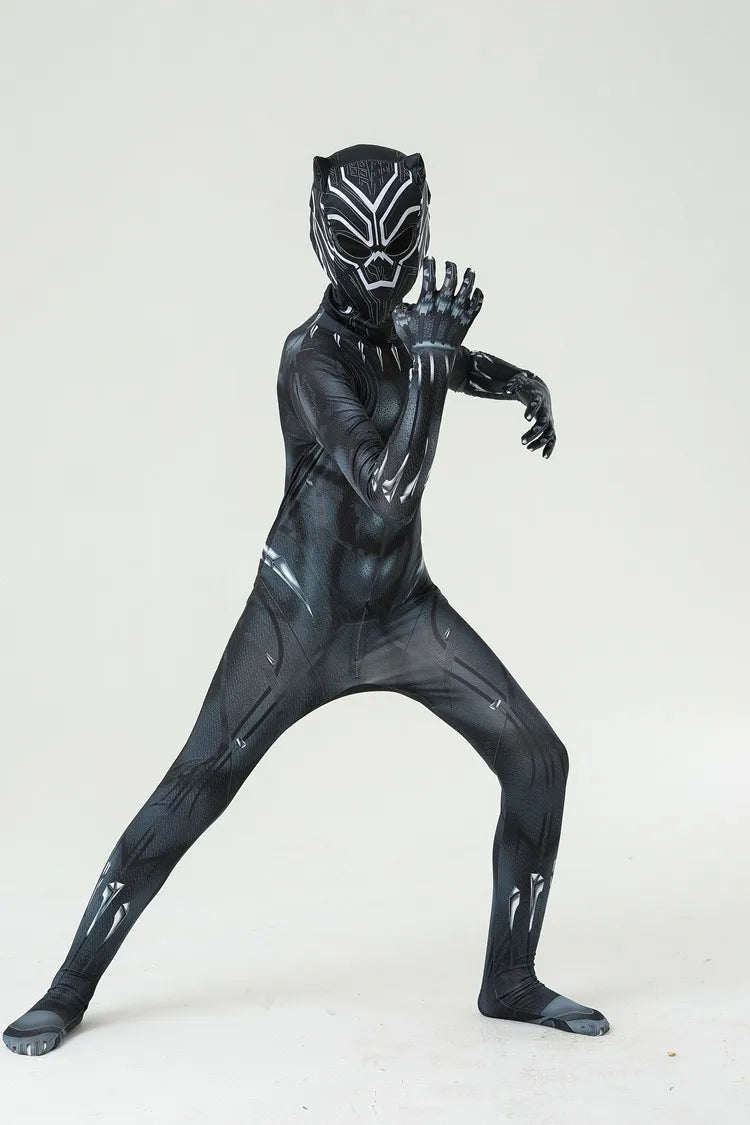 Marvel Black Panther Costume for Boys – Kids' Superhero Suit