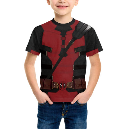 Unisex Deadpool & Wolverine Costume for Kids – Superhero!