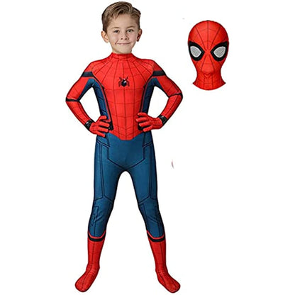 Unisex Spider-Man Superhero Costume for Kids