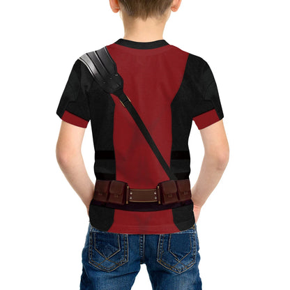 Unisex Deadpool & Wolverine Costume for Kids – Superhero!