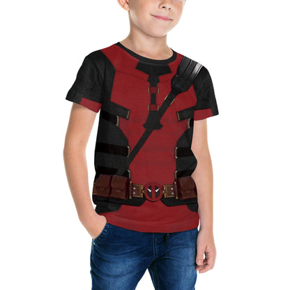 Unisex Deadpool & Wolverine Costume for Kids – Superhero!